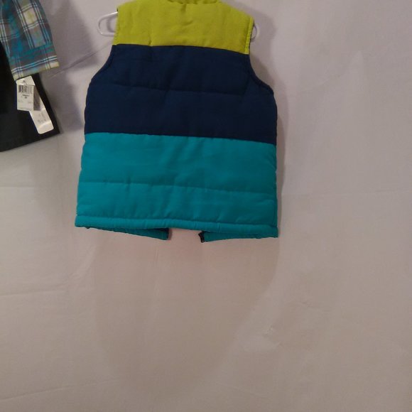 Wonder Kids Toddler Boys 3 Piece Set Color Blue/Gray/Yellow Size 5T NWT - Picture 2 of 12